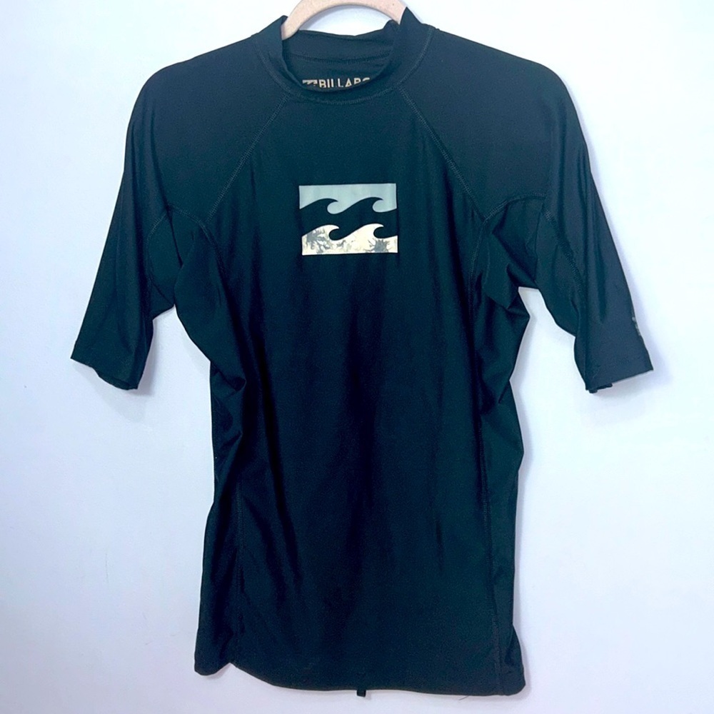 Billabong Rash Guard Short Sleeve Black
